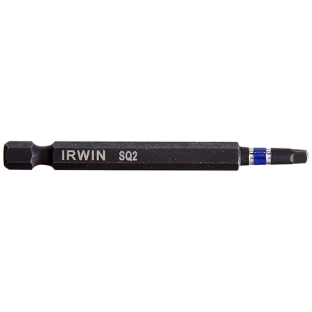 IRWIN Irwin Tools Impact Performance Series Square Recess Power Bit #2, 3 in. IWAF33SQ2
